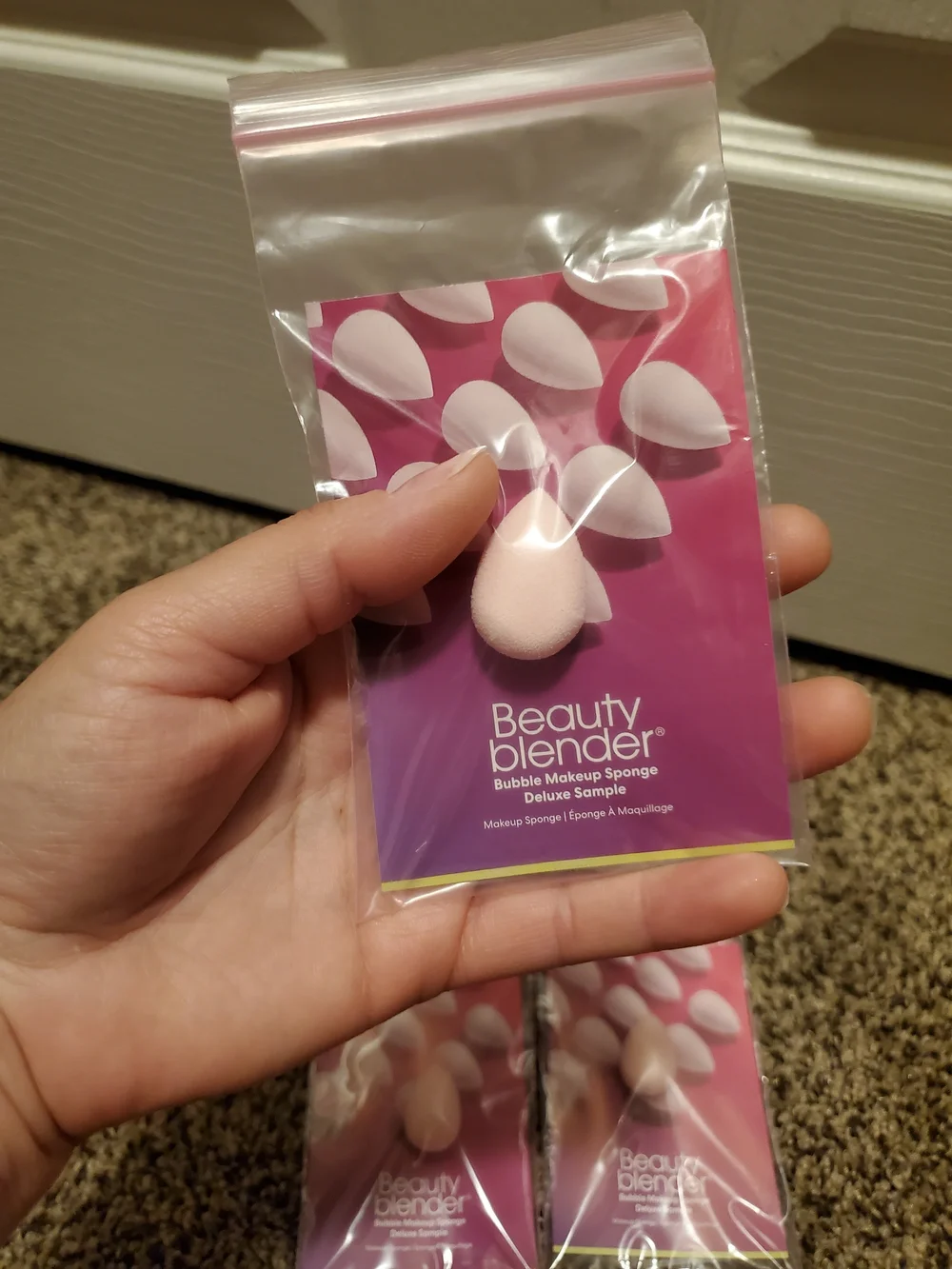 beautyblender Light Pink Sample Sponge Trio
